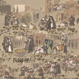 Life during the plague